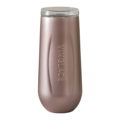 Rose Gold Vinglace® Champagne Flute