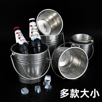 2L Metal Ice Bucket Pails