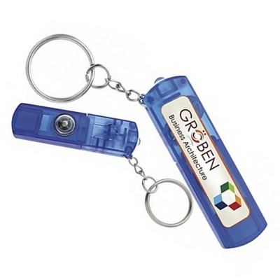 3-in-1 Compass and Whistle LED Keylight