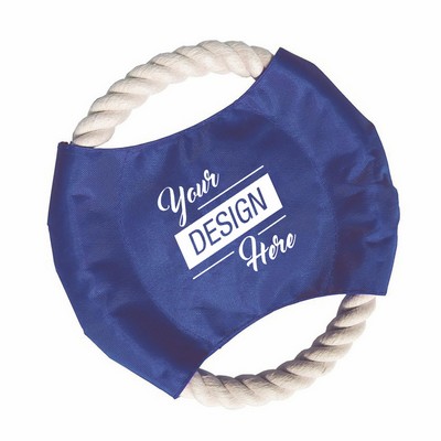 Cotton Rope Dog Toy Flying Disc