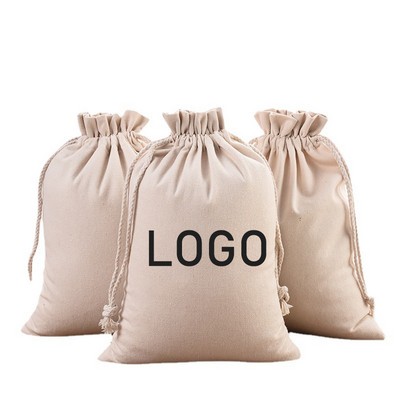 Custom Canvas Drawstring Storage Bag