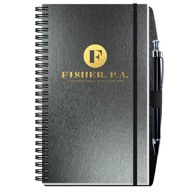 Radiant Journal w/Pen (5 ¼"x 8 ¼")