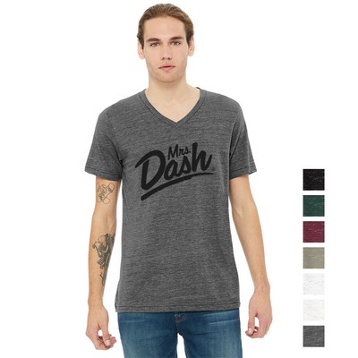 BELLA+CANVAS Unisex Textured Jersey V-Neck Tee