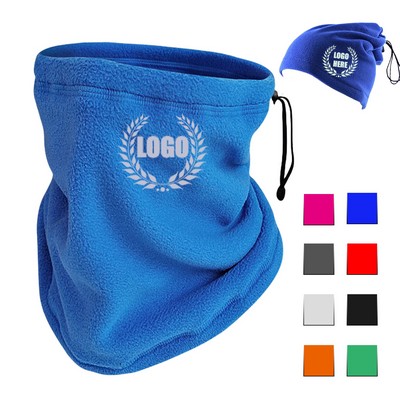 Unisex Fleece Gaiter Skiing Face Mask Adjustable Bandana