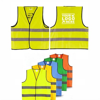 Yellow Reflective High Visibility Safety Vest