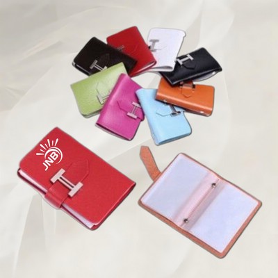 Textured PU Business Card Case