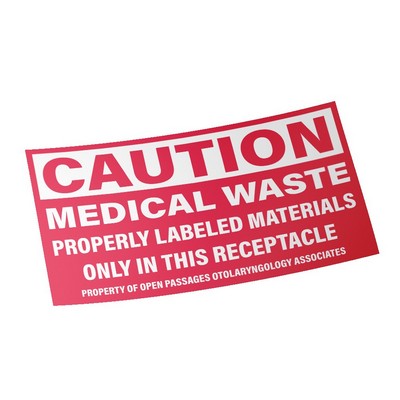 Super-Tac Clear Polyester Decal (6 to 10 Square Inch)