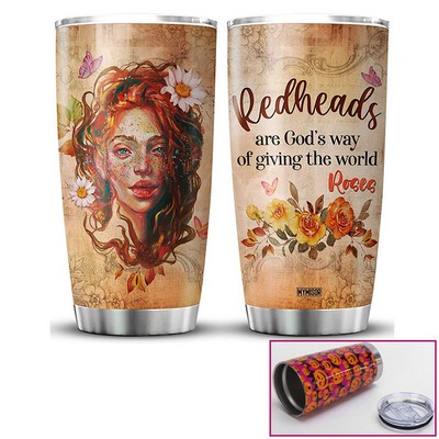 Full Color Imprint 20 OZ Stainless Steel Insulated Tumbler Double Wall Mug