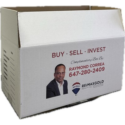 White Moving Box
