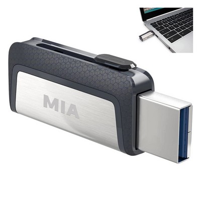 32 Gb 2 In 1 Typec & Usb Flash Driver