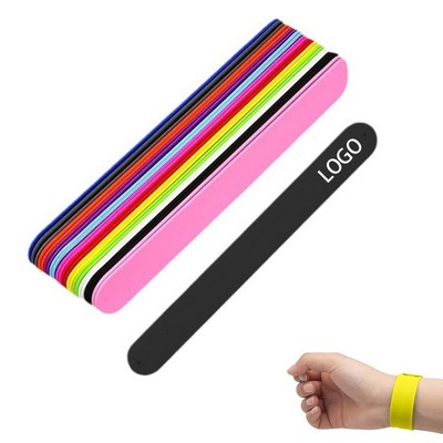 Silicone Rubbber Slap Bracelets