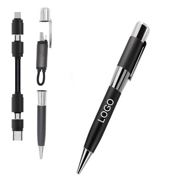 Pen w/3-in-1 Charging Cable