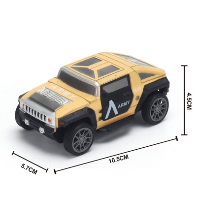 1:43 Mini Slide Car Military Vehicle Off-Road Vehicle