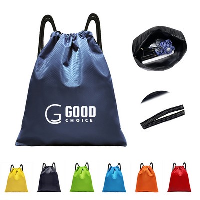 Oxford Large Capacity Drawstring Backpack