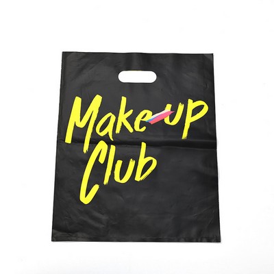 13.8"x17.7" 2.4mil Merchandise Bag W/ Die Cut Handle for Boutique Bag Shopping Clothes Packaging Bag