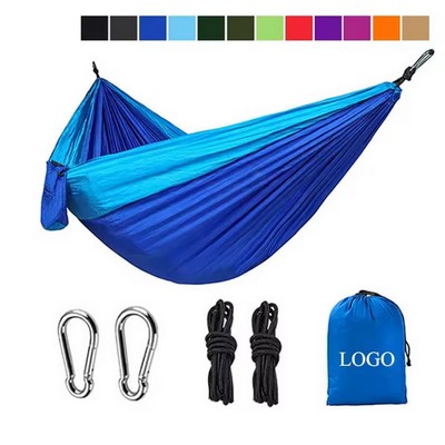 Portable Outdoor Hammock Hanging Bed w/Carrying Bag