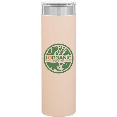 16.9 oz h2go Rocket Water Bottle (Matte Dune)