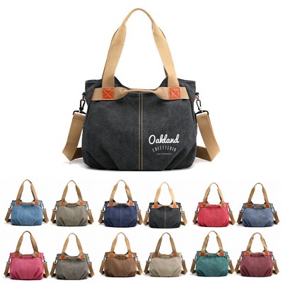 Canvas Shoulder Bag