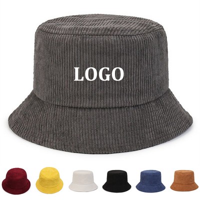 Corduroy Bucket Hat