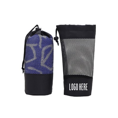 Patchwork Nylon Mesh Bag