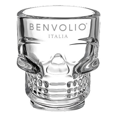 2oz. Skull Shot Glass