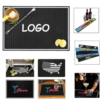 Customized Non Slip Rubber Bar Mat