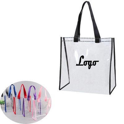 Clear Stadium Pvc Tote Bag