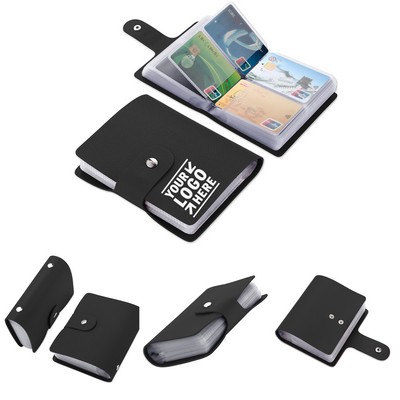 Business Card Organizer with 60 Card Slots