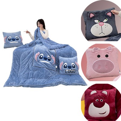 The 2" 1 Arctic Fleece Pillow and Blanket