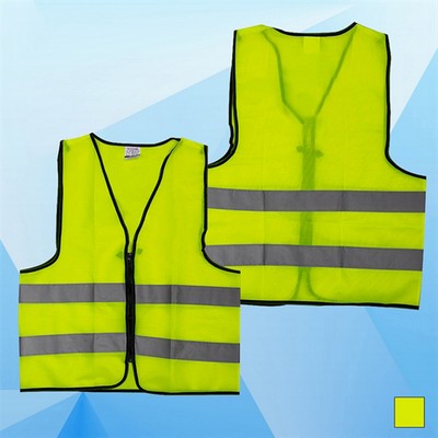Adult Unisex Reflective Safety Vest