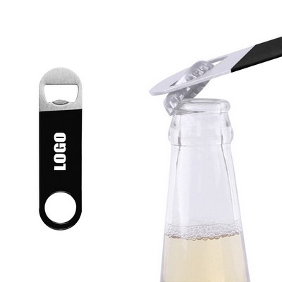 Durable PVC Wrapped Handle Bottle Opener Middle Size