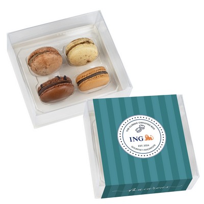 Macaron Gift Set / 4 Pack - The Sweet Temptation Box