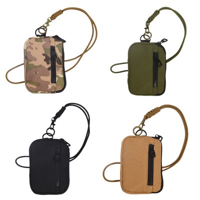 Outdoor Portable Waterproof Crossbody Coin Wallet