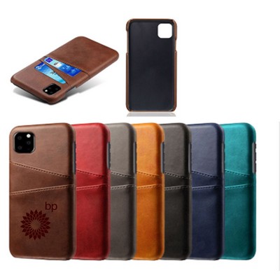 Leatherette Case compatible with iPhone 16 Pro