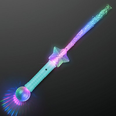 Sparkling Star Wands, Light Projecting - BLANK
