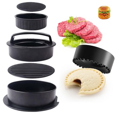 Professional Burger Press & Patty Maker with Stuffed Hamburger Function.