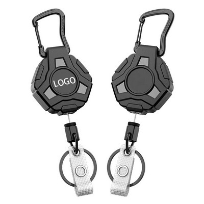 Heavy Duty Retractable Badge Reel Keychain