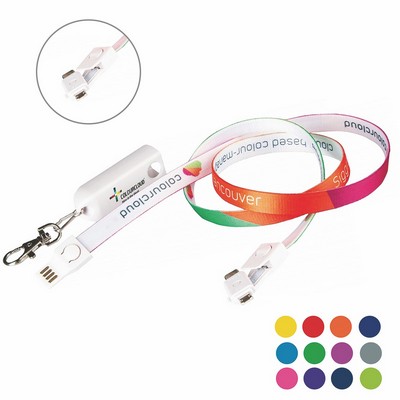 3-in-1 Lanyard Charging Cable