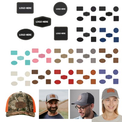 Leatherette Trucker Hat Patch