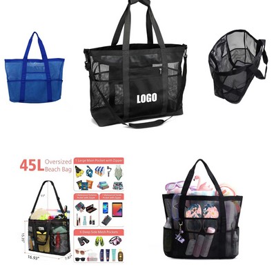 Mesh Tote Bags For Beach