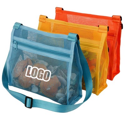 3 Color Folding Beach Shell Bag