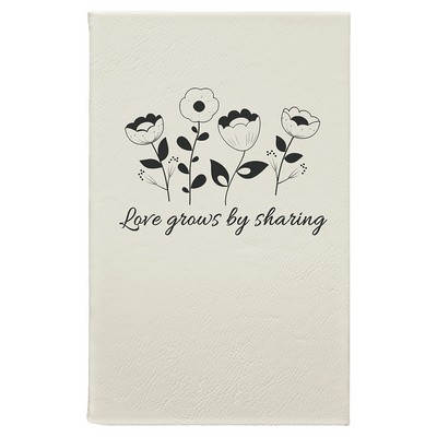 Leatherette Journal with Lined Notepad