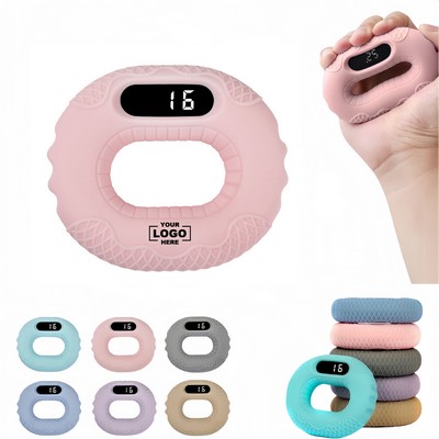 Hand Grip Strength Trainer with LED Counting Display