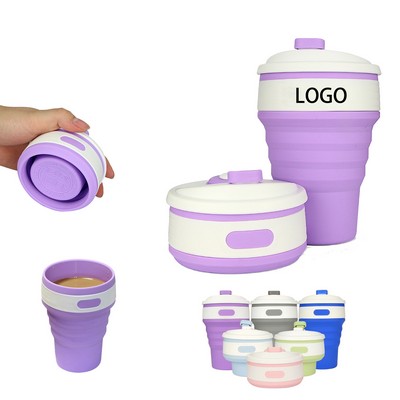 13Oz Silicone Collapsible Coffee Cup