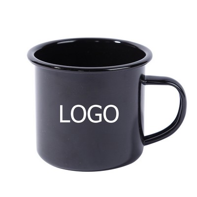 12oz Custom Vintage Camping Mug w/Handle