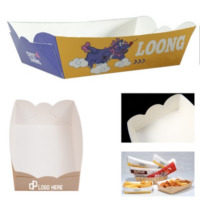 4.92X3.15X1.57Inch Disposable Snack Box