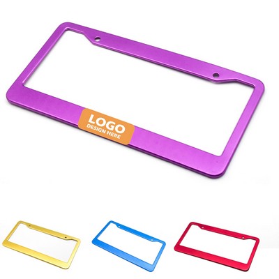 Aluminum License Plate Frame