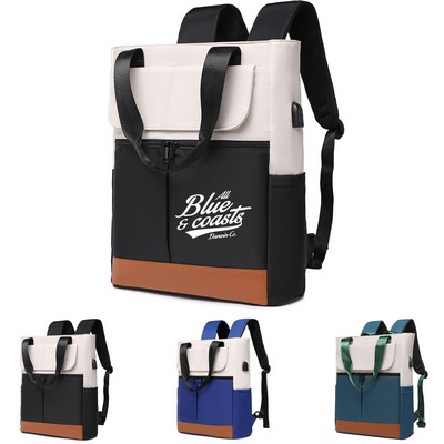 Nylon Waterproof Laptop Backpack