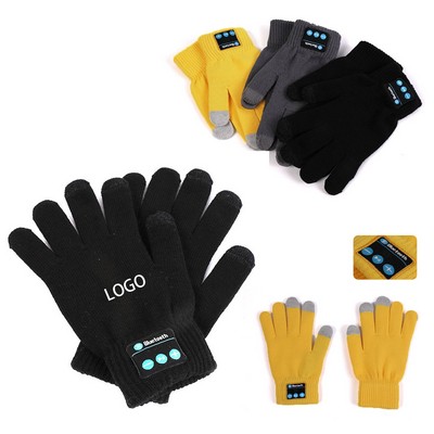 Warm Touch Screen Bluetooth Gloves