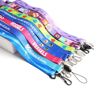 Polyester Lanyards with Sublimation Printing